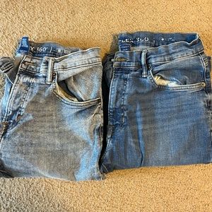 Two pairs of Arizona flex 360 jeans. Size 31 x 34.